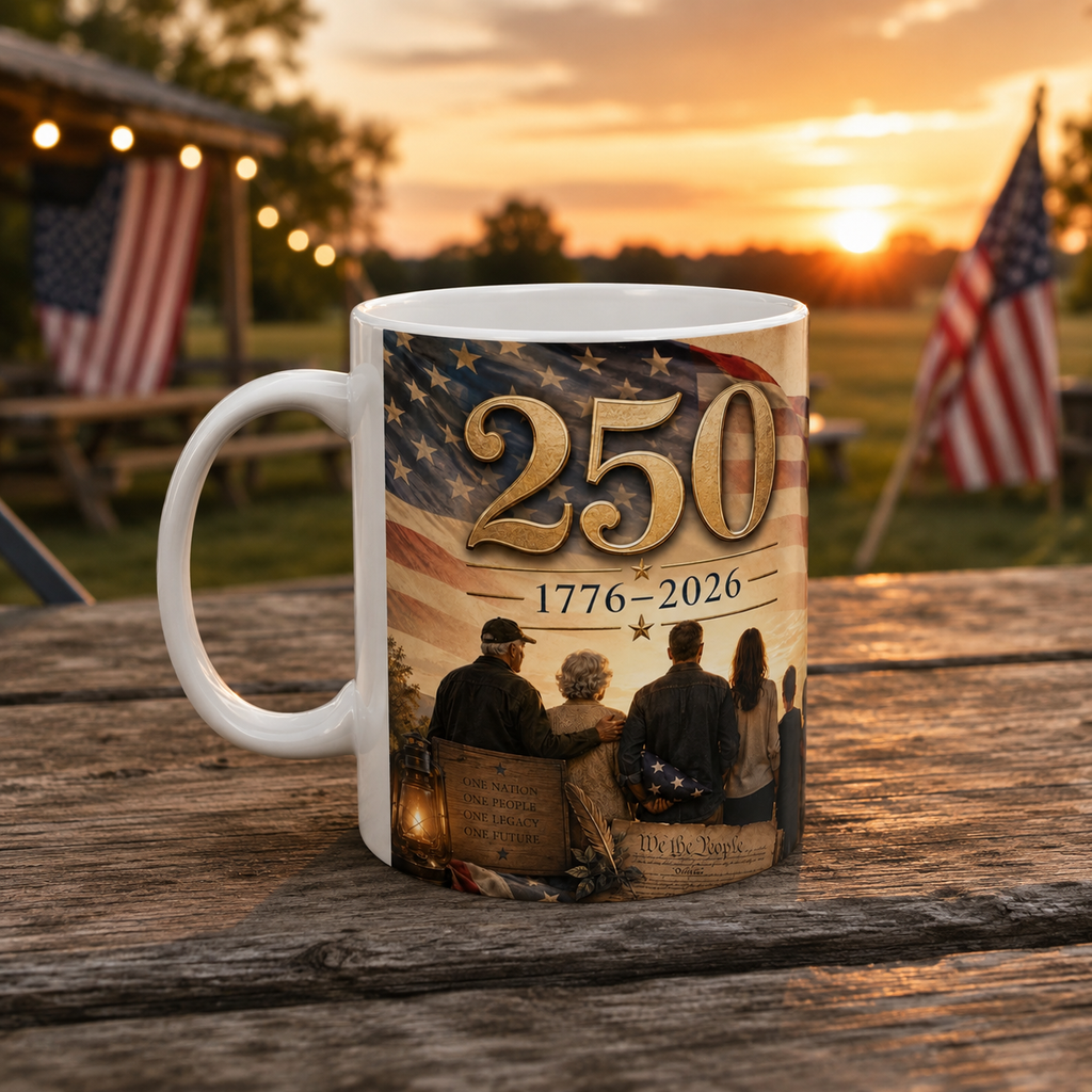 Ceramic Mug - 250 Years Generations | Microwave Safe Dishwasher Coffee Cup