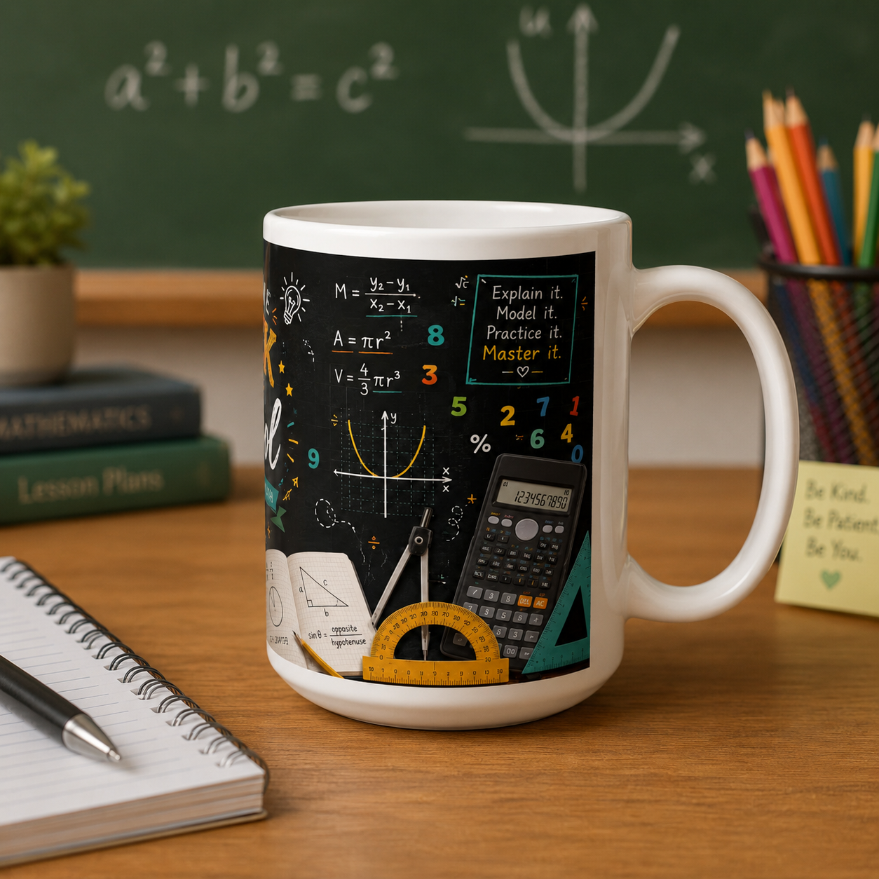 Math Teacher Mug | Welcome Back To School Ceramic Cup 11Oz 15Oz