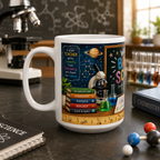 Science Teacher Coffee Mug | Back To School Gift, 11 Oz, 15 Oz