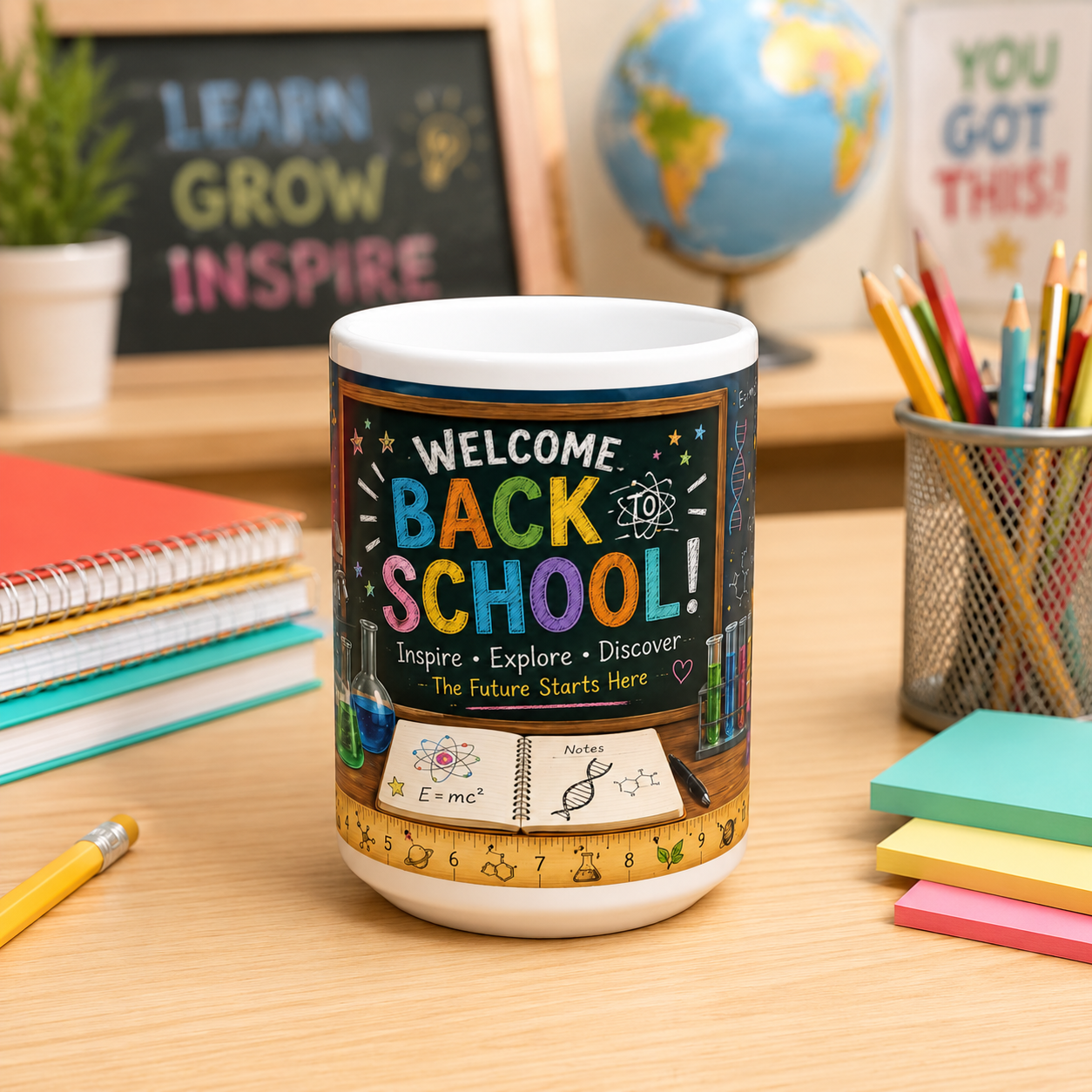 Science Teacher Coffee Mug | Back To School Gift, 11 Oz, 15 Oz