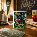 Welcome Back to School Football Student Ceramic Mug – 11oz/15oz Player Gift